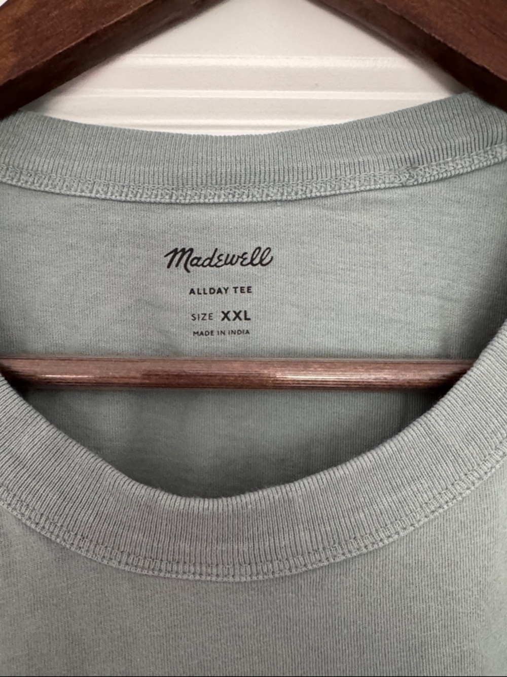 Madewell Men’s Garment-Dyed Allday Crewneck Tee XXL NWOT - Picture 2 of 7